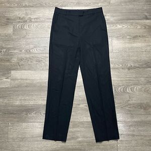 Alexander Wang Womens Size 4 Wool Trousers Dress Pants Black Career Office